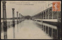 VIRY-CHATILLON.- Port-Aviation.L'aérodrome. Les inondations de janvier 1910.