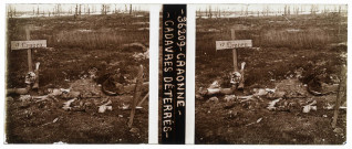 Cadavres déterrés à Craonne (36209)