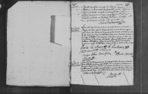 CONGERVILLE. Paroisse Saint-Gilles : Baptêmes, mariages, sépultures : registre paroissial (1741-1780). 