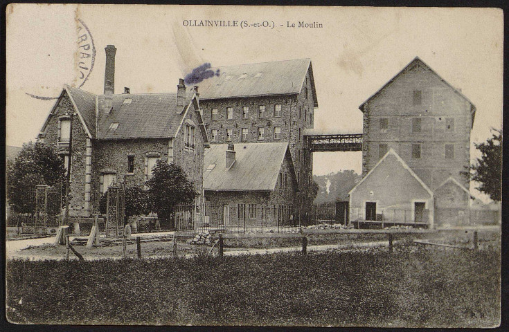 OLLAINVILLE.- Moulin (11 décembre 1906).