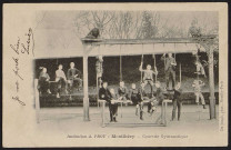 Montlhéry.- Institution Prou : Cours de gymnastique [1900-1903]. 