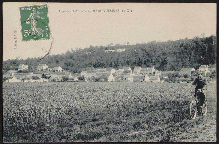 MARCOUSSIS.- Panorama du Gué [1907-1920].