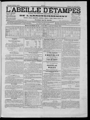 n° 15 (11 avril 1874)