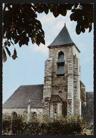 Epinay-sur-Orge.- L'église (28 septembre 1973). 
