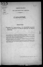 CHAMPMOTTEUX. - Matrice des propriétés bâties et non bâties : folios 325 à la fin [cadastre rénové en 1934]. 