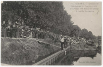 CORBEIL-ESSONNES. - Concours de manoeuvres de pompes 1906. La pompe des Vaux-de-Cernay avant la manoeuvre, Mardelet. 