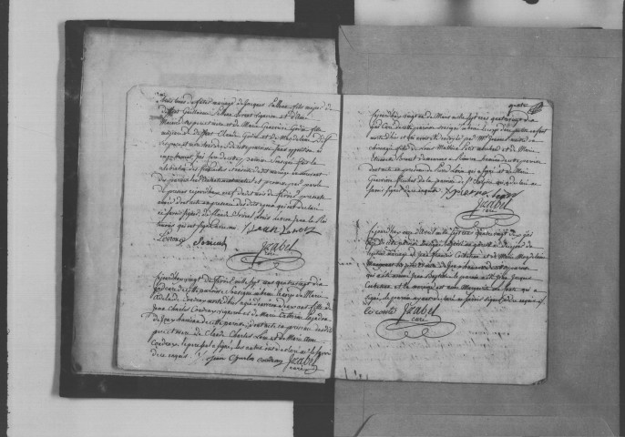 BREUX-JOUY. Naissances, mariages, décès : registre d'état civil (1790-an VII). [mariages (anVII), voir 4E506)]. 