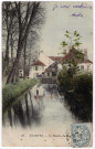 ETAMPES. - Le moulin du Port [Editeur L. des G., 1905, timbre à 5 centimes, coloriée]. 
