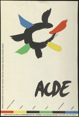 EVRY. - Association culturelle départementale de l'Essonne : activités, information (1983). 