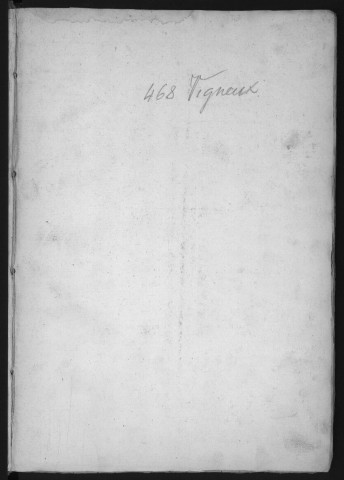 VIGNEUX-SUR-SEINE. - Tableau indicatif [cadastre rénové en 1958]. 