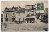 GIF-SUR-YVETTE. - Courcelle, restaurant Dupoux. Editeur ND, 1907, 1 timbre à 5 centimes. 
