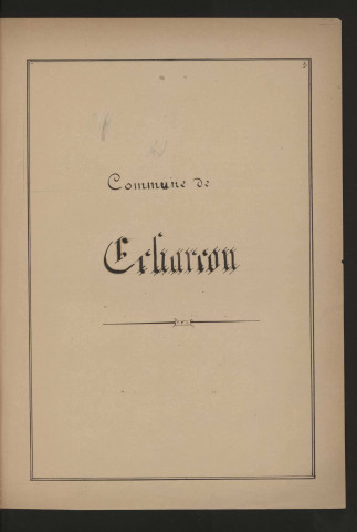 ECHARCON (1899). 9 vues de microfilm 35 mm en bandes de 5 vues. 