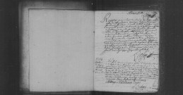 COUDRAY. Paroisse Notre-Dame de Coudray : Baptêmes, mariages, sépultures : registre paroissial (1692-1747). [Lacunes : B.M.S. (1714, 1716-1736, 1739-1740)]. 
