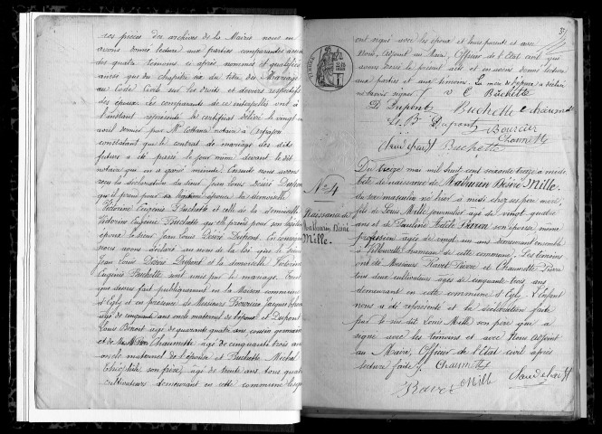 EGLY. Naissances, mariages, décès : registre d'état civil (1873-1882). 